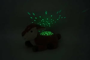 Cloud B Twilight Buddies nocna lampka dziecięca Wolnostojący Beżowy, Brązowy
