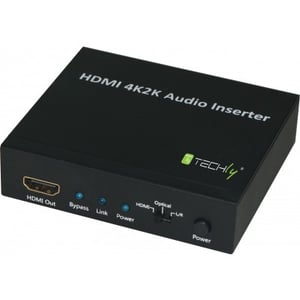 Techly IDATA-HDMI-AI4K konwerter sygnału wideo 3840 x 2160 px