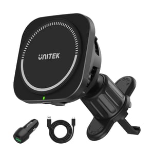 UNITEK P1403A ładowarka do urządzeń przenośnych Smartfon, Tablet Czarny Zapalniczka Szybkie ładowanie Automatyczna