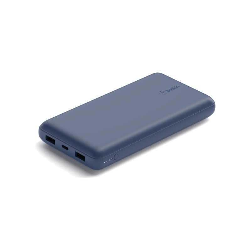 фото Зовнішній акумулятор (павербанк) Belkin 20000mAh 15W Blue (BPB012BTBL)