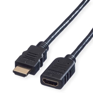 VALUE 11.99.5575 2 m HDMI cable, HDMI Type A (Standard), Black