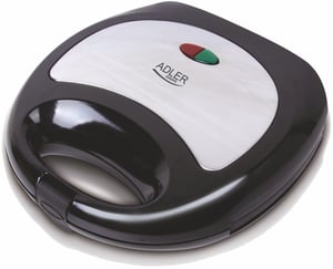 Adler AD 3015 toster 750 W Czarny, Srebrny