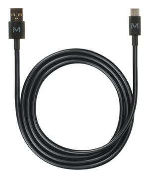 Mobilis 020013 kabel USB 1 m USB A USB C 0,48 Gbit/s 10 W Czarny
