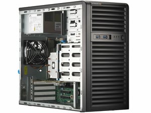 Supermicro SYS-531R-I komputer typu barebone Mini-Tower Czarny Intel C262