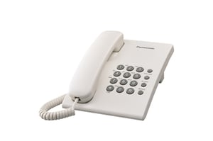 Panasonic KX-TS500PDW Telefon Analoges Telefon Weiß