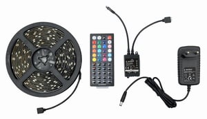 Gembird LED-S-RGB500-01 LED strip lights, 17 W, 5000 mm