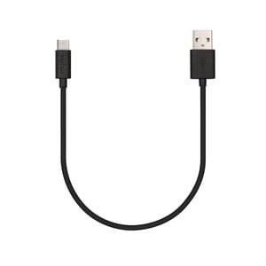 Veho VCL-002-C-20CM USB-Kabel 0,2 m USB-A auf USB-C, schwarz