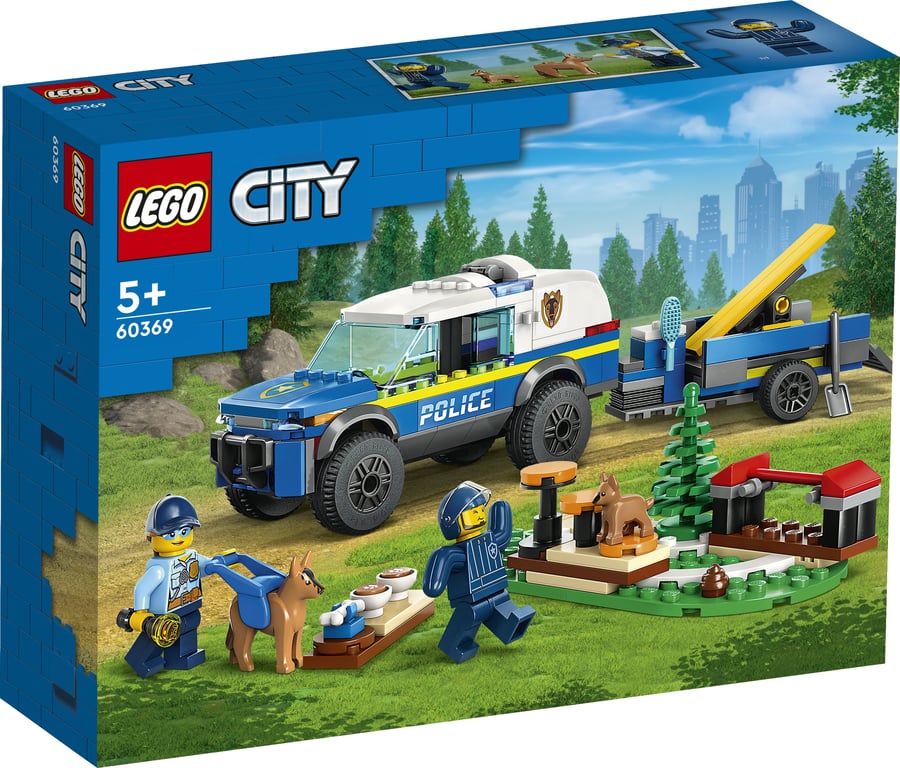 LEGO City Szkolenie psów policyjnych w terenie