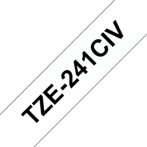 Brother TZE-241CIV TZ Labeling Ribbons