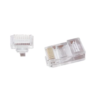 Gembird LC-PTU-01/10 8P8C RJ45-kontakt, transparent