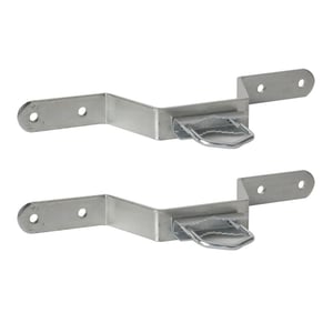 Extralink K75 75mm Mast Clamp, with M8 bolts, steel, galvanized