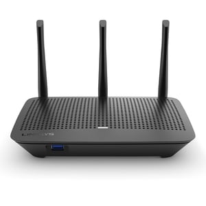Linksys EA7500V3 Gigabit-Ethernet-Dualband-WLAN-Router (2,4 GHz/5 GHz) Schwarz