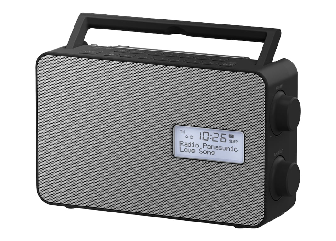Panasonic RF-D30BTEG Przenośny Cyfrowy Czarny, Szary