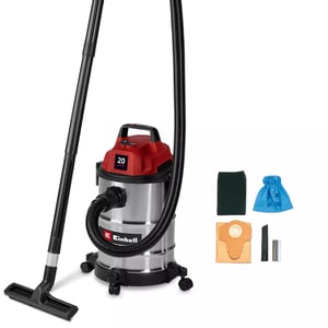 Einhell TC-VC 2045 S 20 l Bęben próżniowy Suchy i Mokry 900 W Worek na kurz