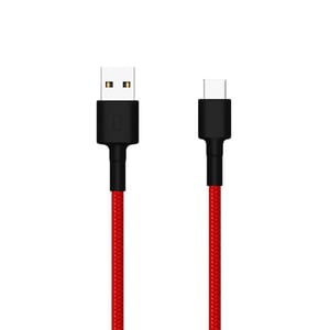Xiaomi SJV4110GL USB-Kabel 1 m, USB-A auf USB-C, schwarz, rot
