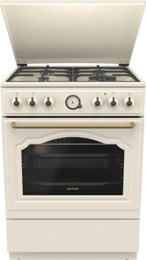 Gorenje Classico GKS6C71CLI pierkarnik Kuchenka wolnostojąca Prąd elektryczny Gaz Kremowy