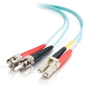 C2G 85540 InfiniBand-/fiberoptisk kabel 1 m LC ST OFNR Turkos