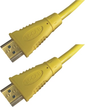 M-Cab 7000996 2 m HDMI cable, HDMI Type A (Standard), Yellow