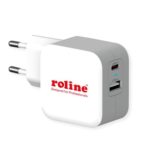 ROLINE 19111054 Universal Weiß Wechselstrom Schnellladung Innen