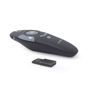 Gembird *Wireless Presenter with Laser Pointer, 660 nm, 10 m, Black