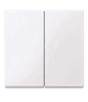 Merten 432525 Light Switch, Thermoplastic, White