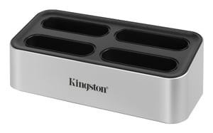 Kingston Technology Workflow Station USB 3.2 Gen 2 (3.1 Gen 2) Typ C Schwarz, Silber