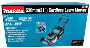 Makita DLM530Z kosiarka Kosiarka zwykła Bateria Czarny, Niebieski
