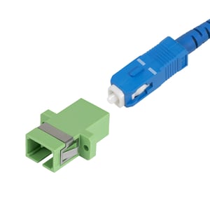StarTech SIMPLEXSCAPCF SC Fiber Optic Adapter, 10-pack. Green