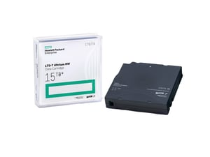 HPE LTO-7 Ultrium 15 TB RW datakassett Tom datakassett 1,26 cm