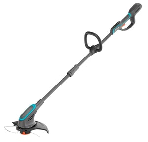 Gardena 14703-55 Brush Cutter/Trimmer, 18 W, Battery-Powered, Gray