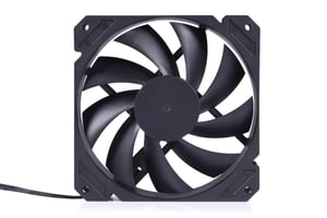 Alphacool 24852 system chłodzenia komputerów Obudowa komputera Wentylator 12 cm Czarny 1 szt.