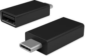 Microsoft JTY-00004 adapter för USB-C-kablar, USB 3.1 Typ A, svart