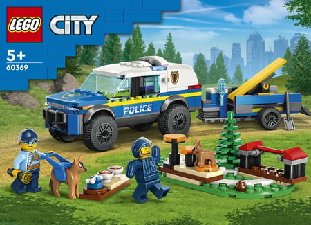 LEGO City Szkolenie psów policyjnych w terenie