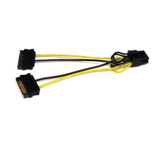 StarTech SATPCIEX8ADP internal power cable, 0.15 m