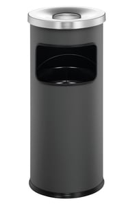 Durable 3332 Round Metal Dark Gray