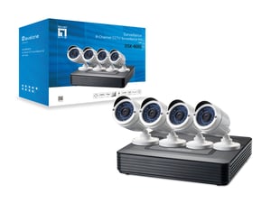 LevelOne DSK-8001 zestaw do monitoringu wideo Przewodowa 8 kan.