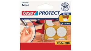 TESA 57893-00001-01 podkładka pod meble 12 szt. Okrągły