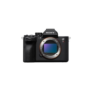 Sony α 7R V Gehäuse der spiegellosen Kamera mit 61 MP Exmor R CMOS-Sensor 9504 x 6336 px Schwarz