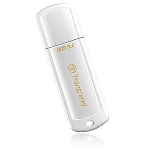 Transcend JetFlash Elite 730 32 GB USB 3.0 USB-minne USB Typ A 3.2 Gen 1 (3.1 Gen 1) Vit