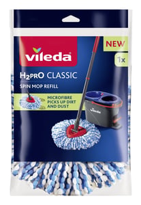 Vileda 4023103254220 mopp Moppunderlägg Blå, Vit