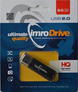 IMRO BLACK/64GB pamięć USB USB Typu-A 2.0 Czarny