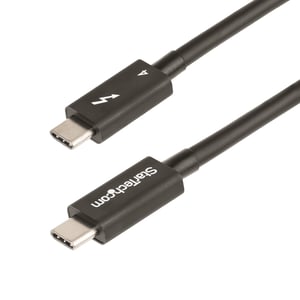 StarTech TBLT4MM1M Thunderbolt-kabel 1 m 40 Gbit/s Svart