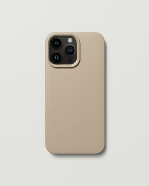 NUDIENT Thin Case pokrowiec na telefon komórkowy 17 cm (6.7") Beżowy