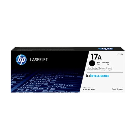 HP 17A oryginalny wkład z czarnym tonerem LaserJet