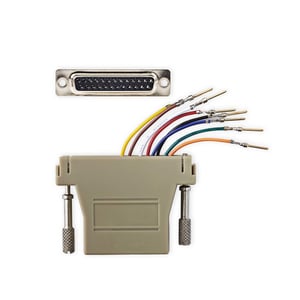 Nedis CCGB52822IV Parallel Cable, Ivory, 0 m, DB-25 to RJ-45