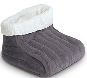 LANAFORM LA180401 100 W Electric Foot Warmer, Gray, White