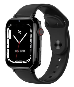 MaxCom FW59 4G Black 4,7 cm (1.85") IPS Cyfrowy 240 x 280 px Ekran dotykowy Czarny GPS