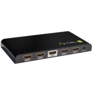 Techly IDATA HDMI-4K4 TV-fördelare med 4x HDMI