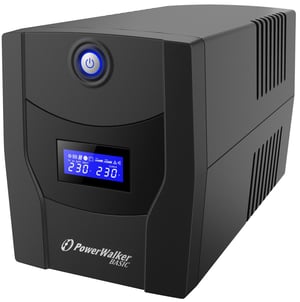 PowerWalker VI 1500 STL UPS, line-interactive technology, 1.5 kVA, 900 W, 4 x AC outlets