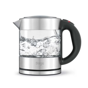 Sage the Compact Kettle Pure vattenkokare 1 l 2400 W Svart, Silver, Transparent